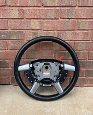 2004 Pontiac Gto Steering Wheel Black Leather Red Stitching Wbottons0958102d 2004 Pontiac Gto Steering Wheel Black Leather Red Stitching Wbottons0958102d