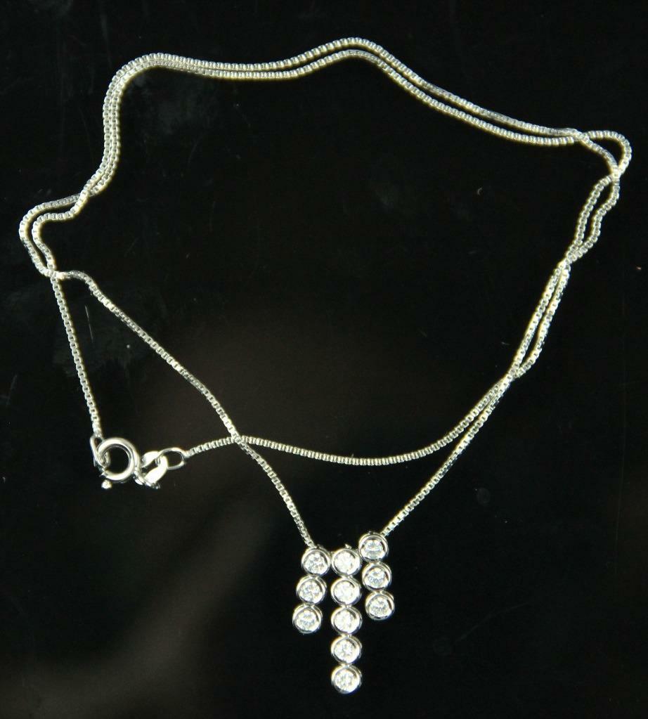 New Designer 1799 AR 925 Sterling Silver Box Chain Necklace