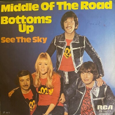 Middle of the Road, Bottoms Up, 7'', Single
