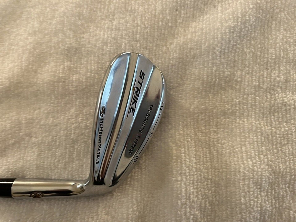 McHenry Metals Strike Bounce System Gap Wedge 56* / RH / Metal Shaft