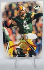 1997 Leaf Brett Favre #2 Green Bay Packers Hall Of Fame and LEGEND NM/LP