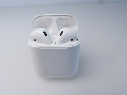 Apple AirPods 2. Generation Kopfhörer A2032 A2031 mit Ladecase A1602 #113 - Zdjęcie 9 z 12