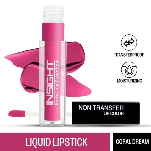 Insight Cosmetics Non Transfer Liquid Lipstick 4ml - Multishades - Picture 48 of 52