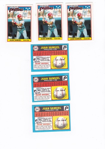 1988 Topps UK Mini baseball cards - individual player lots (UK00-PL) - 第 96/132 張圖片