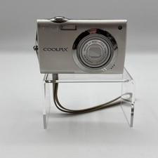 Nikon Coolpix S4000 16.0MP Digital Camera – Silver – Lens Error – For Parts