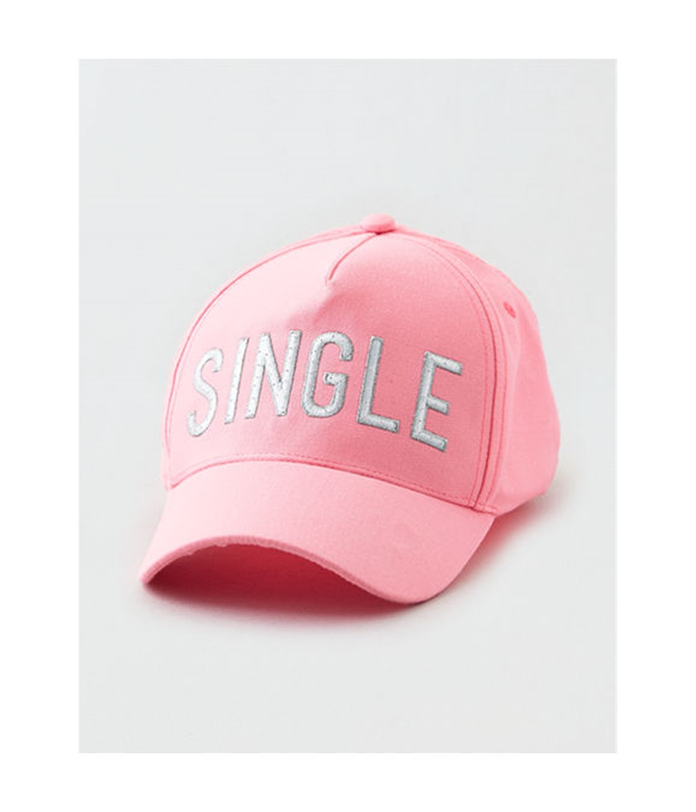 American Eagle Womens Single Light Up Trucker Hat, Pink, One Size