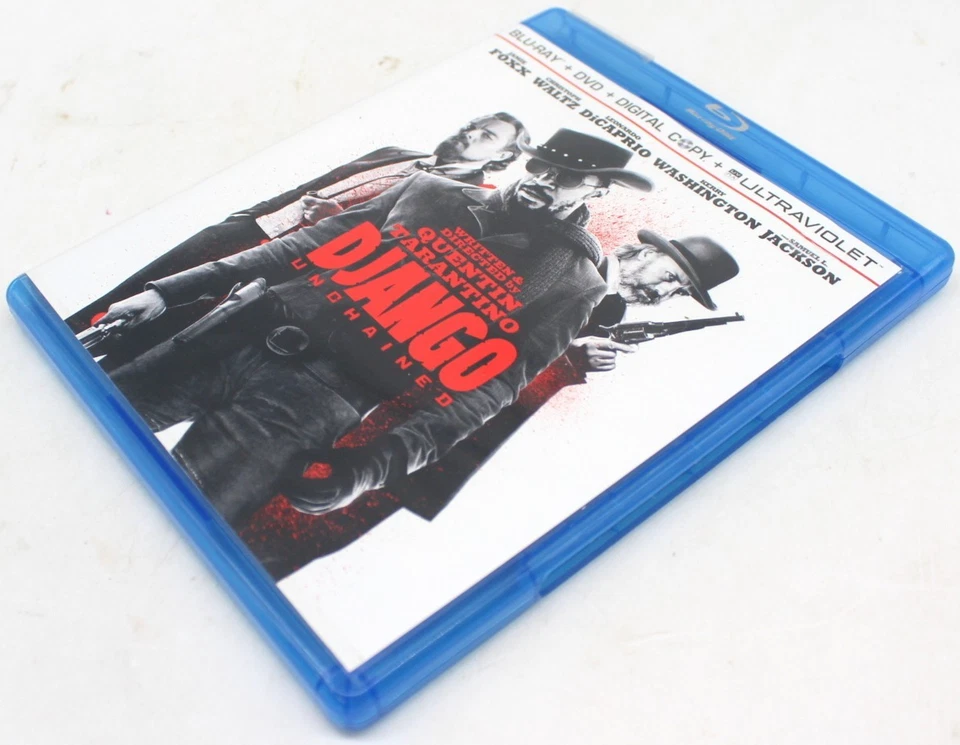 Django Unchained Movie Blu Ray DVD No Digital No Ultraviolet Action Jamie Foxx - Image 4 of 4