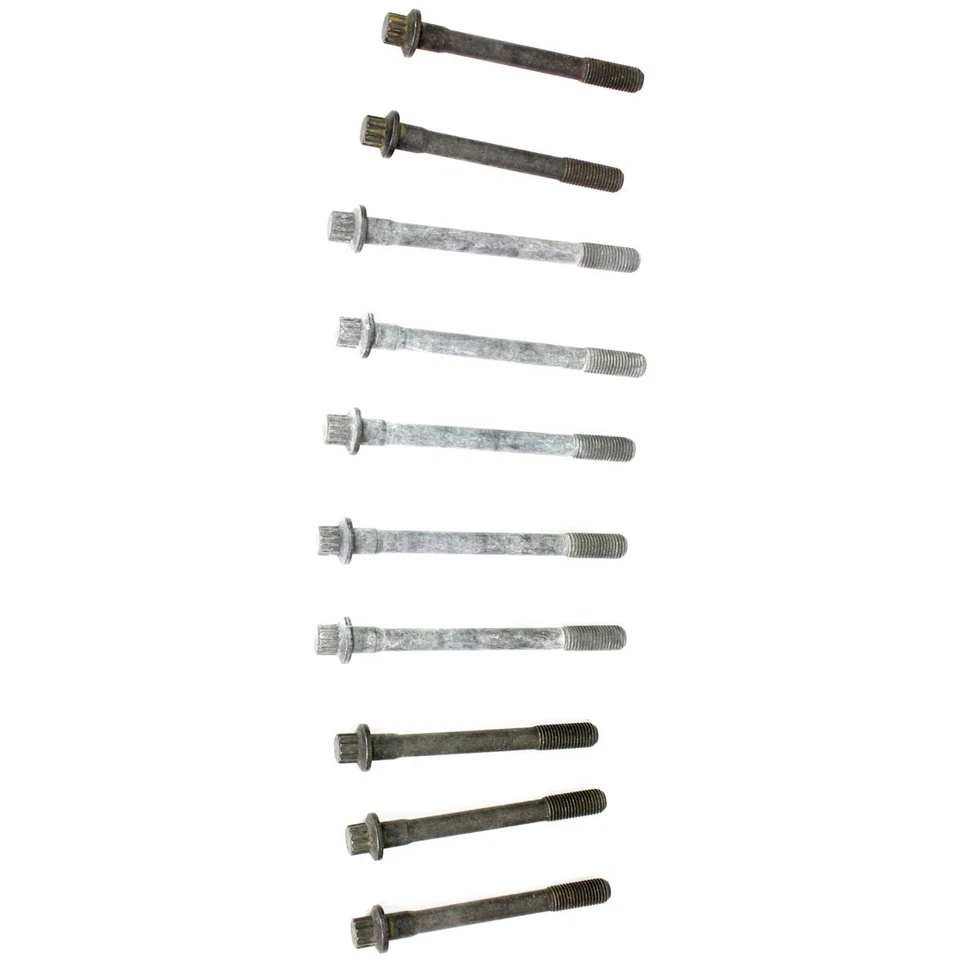 Juego de 10 pernos de culata Beck Arnley 016-1005 para Toyota Corolla Geo Prizm Foto 4 de 4