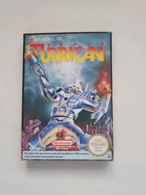 Super Rare "Super Turrican" Game Nintendo NES 1992 Boxed Complete Working