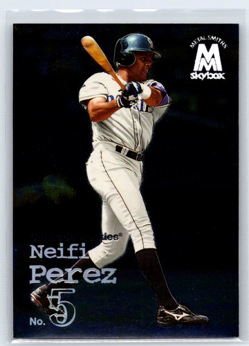 1999 Skybox Molten Metal Neifi Perez #98 card