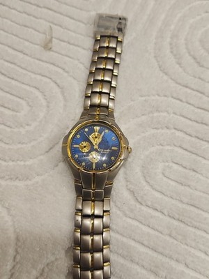 Louis Cardin Mens Watch Silver Tone Please Read
