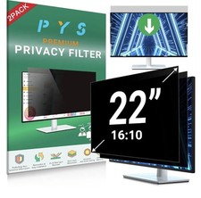 2-Pack 22 Inch Privacy Screen for 16:10 Computer Monitor, New in Package