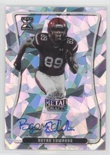 2020 Leaf Metal Draft Silver Crystals 17/30 Bryan Edwards #BA-BE1 Auto 7m3