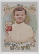 2021 Topps Allen & Ginter Chrome Refractor Leo Kelly #236 0b5