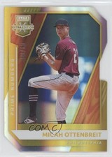 2021 Elite Extra Edition Prime Numbers Gold Die-Cut 3/10 Micah Ottenbreit v7j