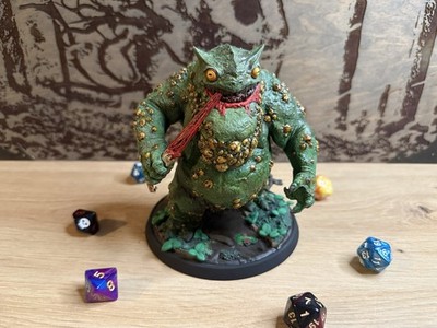 D&D / Pen & Paper Tabletop-Rollenspiel. Handbemalte Resin Figur. Monster