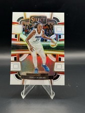 Tina Charles | 2024 Panini Select WNBA | White Prizms #/99 | #83 Dream/ Sun