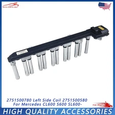 Brand New 2751500780 Left Side Coil 2751500580 For Mercedes CL600 S600 SL600