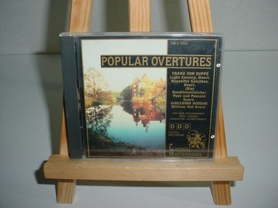 Popular Overtures Various Artists (Classical Music Audio CD)