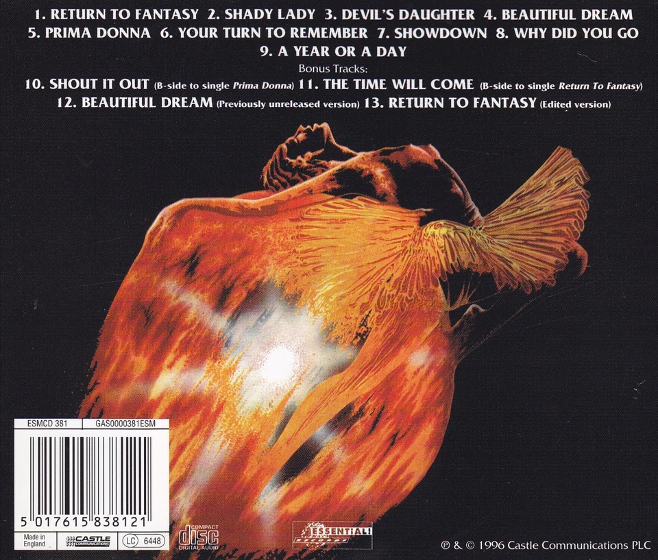 URIAH HEEP - CD - RETURN TO FANTASY - Bild 2 von 2