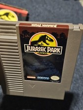 Jurassic Park for Nintendo NES with box/sleeve, Authentic Tested