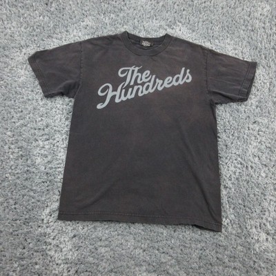 The Hundreds Shirt Mens Medium Black Script Logo Graphic Skate Tee Streetwear
