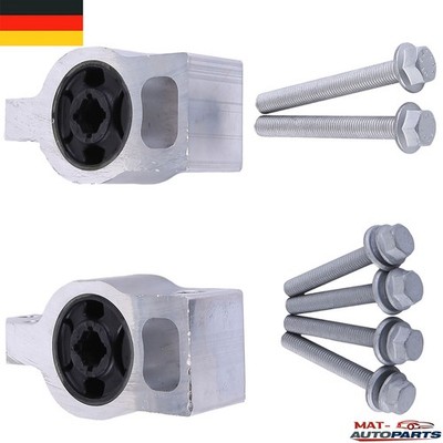 2x QUERLENKERLAGER+SCHRAUBEN VORNE FÜR VW PASSAT SHARAN TIGUAN