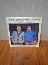 Michael Jackson & Paul McCartney The Girl Is Mine 7" single Vinyl Record 45rpm