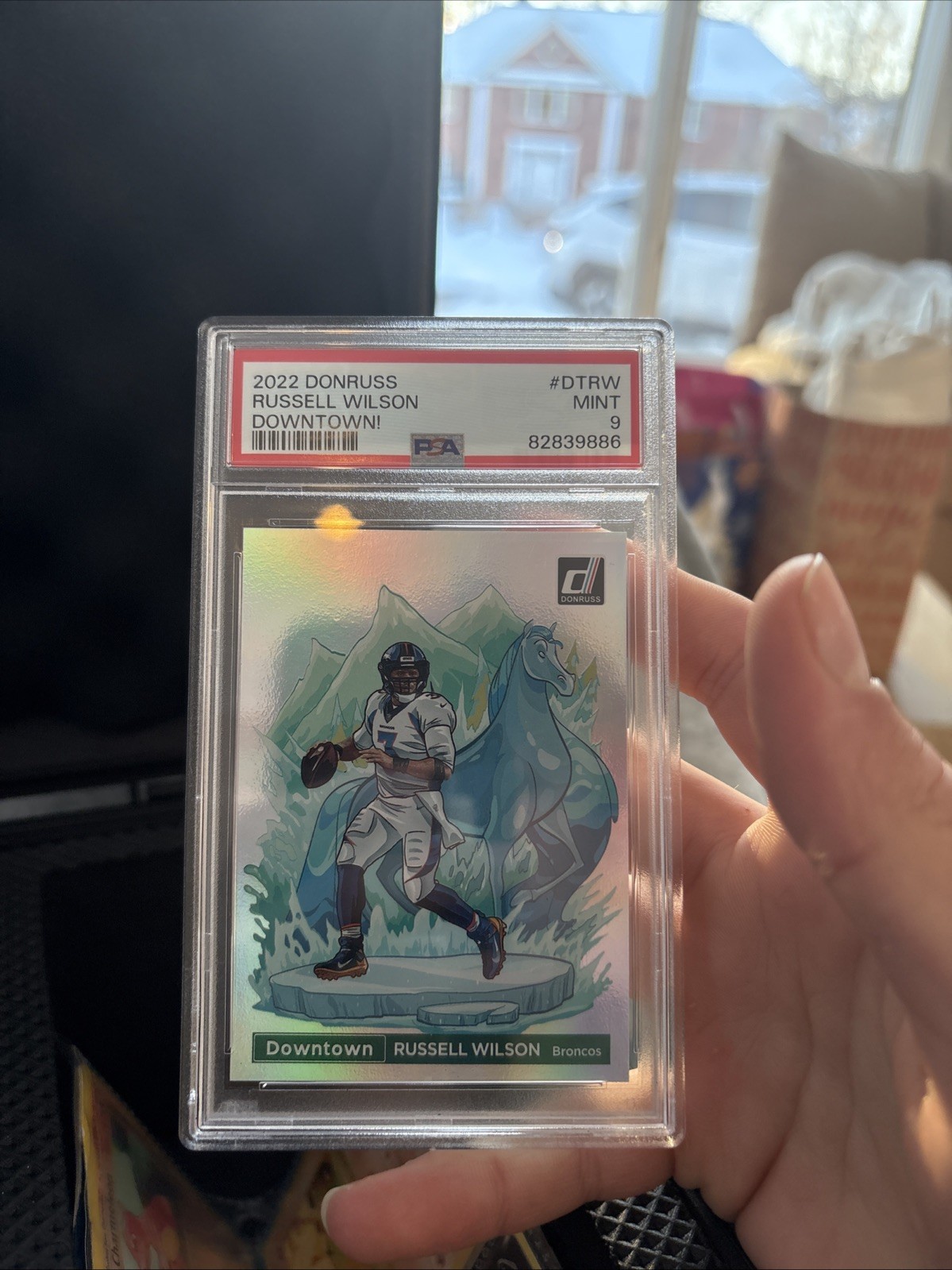 2022 Panini Donruss Optic - Downtown Russell Wilson #DT-3