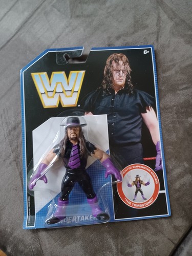 wwe mattel retros  series  1 the undertaker wrestl...