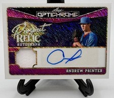 2025 LEAF OPTICHROME ANDREW PAINTER RPA PATCH PROSPECT RELIC AUTO #’d /8