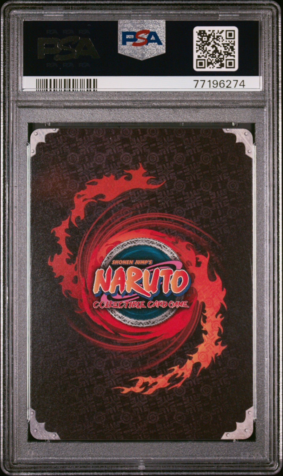 2010 NARUTO CCG PROMO SASUKE UCHIHA TARGET BLISTER PSA 10 view 2