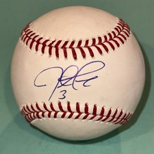 JUSTIN TURNER (Chicago CUBS) Signed Official MLB Baseball Beckett (BAS)