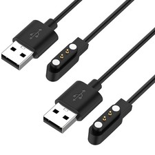 Charger Replacement for Wyze Watch 44mm 47mm Smart Watch, 3 feet, Black