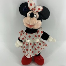 Rare Minnie Mouse Disneyland Walt Disney Store Applause 17 Vintage Plush