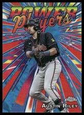 2025 Topps Chrome Update #PP-38 Austin Riley Power Players