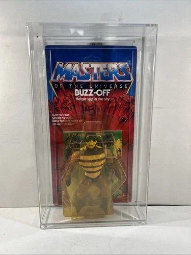 MOTU,VINTAGE,BUZZ-OFF,Masters of the Universe,MOC,sealed,figure,Mattel,He-Man
