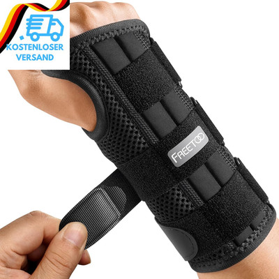 FREETOO Handgelenk Bandagen Karpaltunnel Damen Herren, Lang Orthopädische Handge