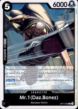 Mr.1(Daz.Bonez) Foil R The Azure Sea's Seven OP14-090 NM 2026