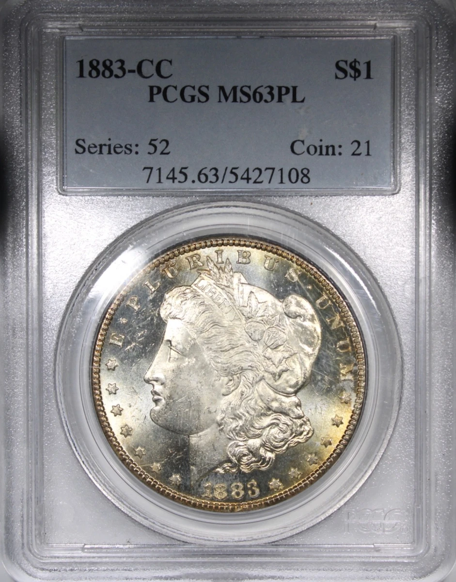 MS 63 Graded 1883 Year Morgan US Dollars (1878-1921) for sale | eBay