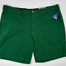 Club Room Men's Performance Shorts 40W Green 9" Inseam 4-Way Stretch NWT 55