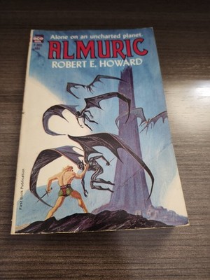 Almuric - Robert E Howard 1964 Ace Books Paperback F-305 - Sci-Fi Fantasy Horror