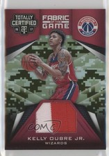 2016 Totally Certified Fabric of the Game Materials Camo 8/25 Kelly Oubre Jr 6fs