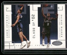 2002-03 Hoops Hot Prospects Class of '02 #12 Jared Jeffries/DaJuan Wagner NBA