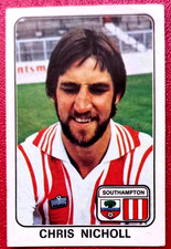 CHRIS NICHOLL SOUTHAMPTON HALIFAX NORTHERN IRELAND 79 PANINI STICKER No 317