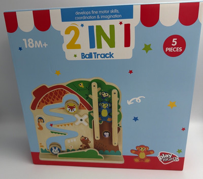 Play Right 2 in 1 Ball Track 5 piece 18m+
