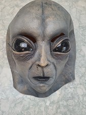 Creepy Adult Full Head Alien Latex Mask