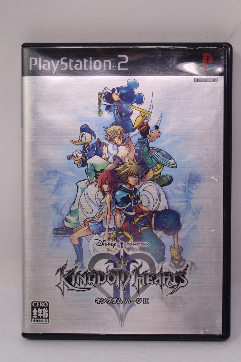 Kingdom Hearts II PS2 Complet + Boîte - Signé Par La Voix Française De Sora