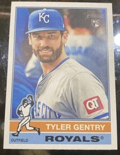 2025 Topps Heritage #109 Tyler Gentry Kansas City Royals Rookie Card RC
