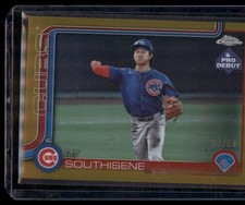 2025 Topps Pro Debut #PDC-165 Ty Southisene Chrome Gold Refractor #/50